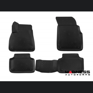 Lamborghini Urus Floor Liners - 3D Molded - Front + Rear - Black